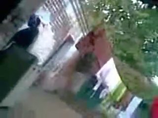 Fantastis irani berjilbab muslim istri menduakan dan memukul tetangga