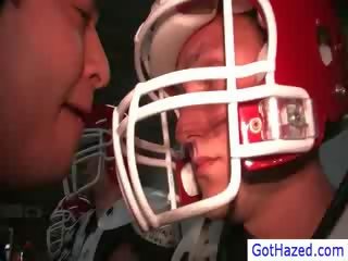 Football team getting gay hazed
