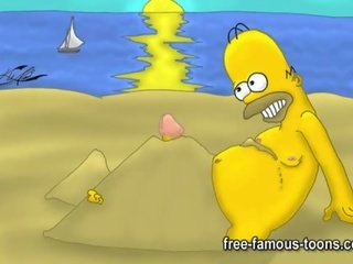 Simpsons хентай порно