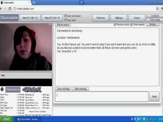Beautiful Kirsten Plays The Game On Chatroulette