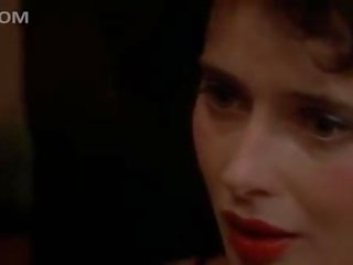 Sensuellt film stjärna isabella rossellini exposes till henne badskor