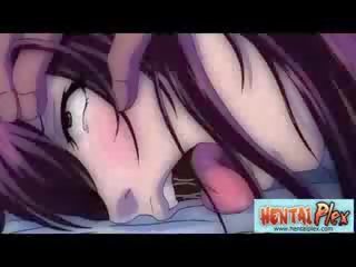 Dögös hentai lány brutálisan szar által gettó -ban a kórház ágy