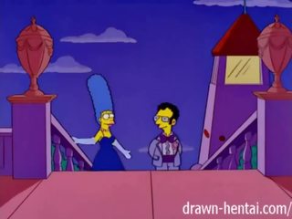Simpsons Porn - Marge and Artie afterparty