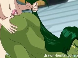 Fantastický štyri hentai - she-hulk kásting