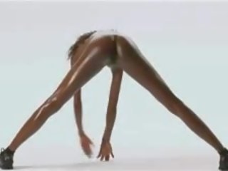Ebony Nude Fitness