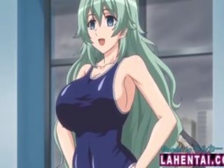Suur titted hentai babes sisse swimsuits