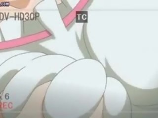 Raunchy Anime Gets Mouth Filled By Huge Penis