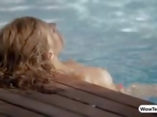 Cute Alyssa Touches Her Body And Pussy Closeup Outdoors