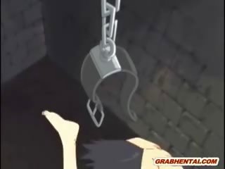 Chained Hentai Swing Wetpussy Fucking