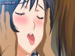 Anime jente med strømper ta en hardt kuk