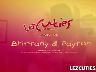 Lez cuties: brittany dan payton sekrup masing-masing lain