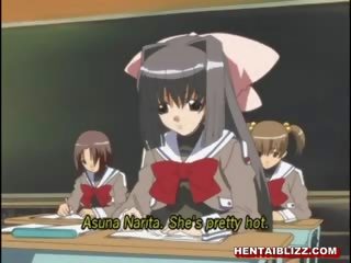 Cute hentai gets renteng and whipped hard