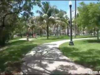 Dude spies on chick who is working out