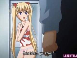 Blonde Hentai Teen Gets Her Wet Pussy Pumped Deep