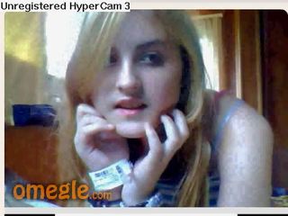 Paige Playing The Omegle Game