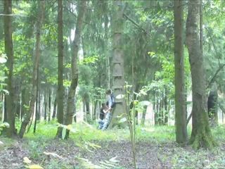 Ivana Give Blowjob In The Wood