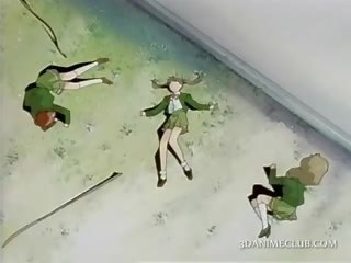 3d anime video- compilatie van geil sexy schoolmeisjes